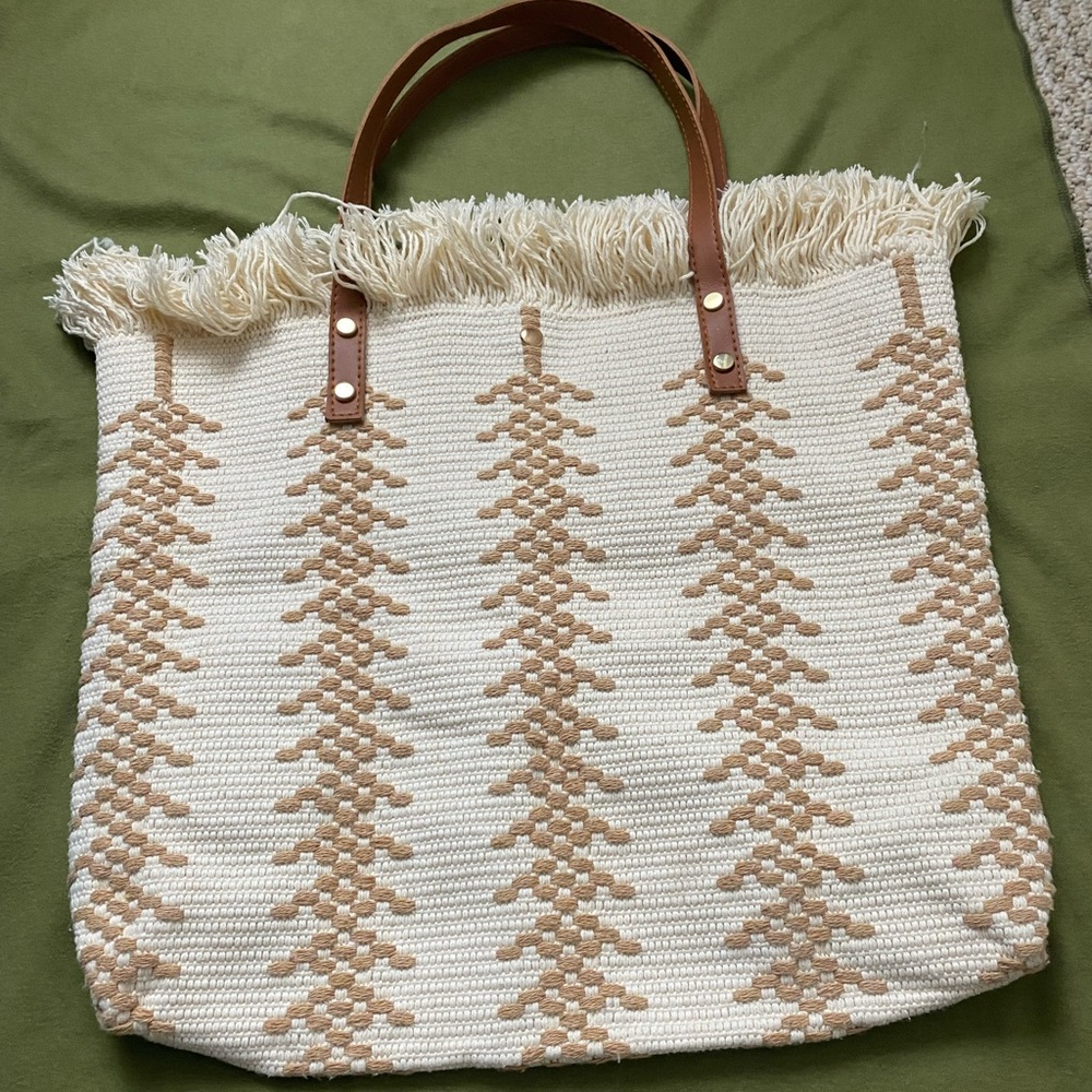 LULLA COLLECTION | Spring Summer Fringe Tote - Picture 4 of 10